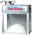 Sno Cone Machine With Supplies